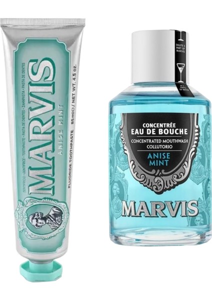 Diş Macunu 85 ml + Ağız Gargarası 120 ml