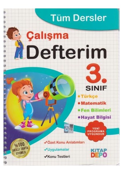3. Sınıf Tüm Dersler Çalışma Defterim