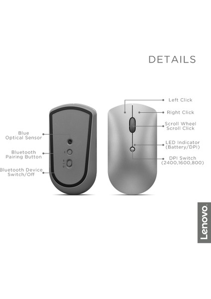 600 Bluetooth Silent Mouse GY50X88832