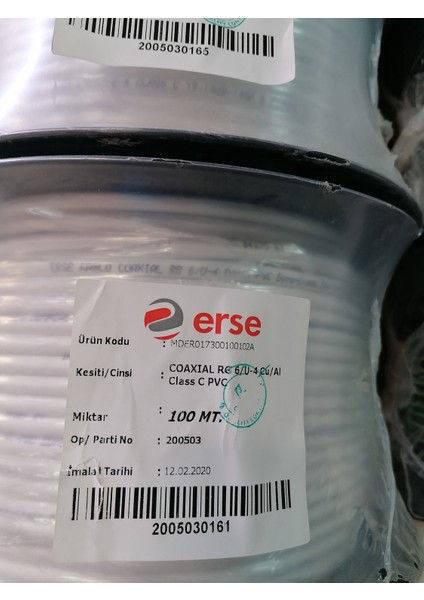Rg6/u4 Tv Kablosu 100 Metre