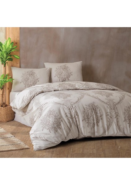 3 Parça Antique Tek Kişilik Nevresim Takımı