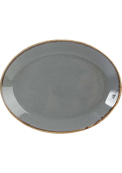 Alm Seasons 18CM Koyu Gri Kayık Tabak fiyatları