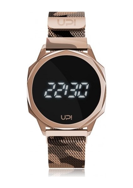 Icon Rose Camouflage Loop Band Unisex Kol Saati