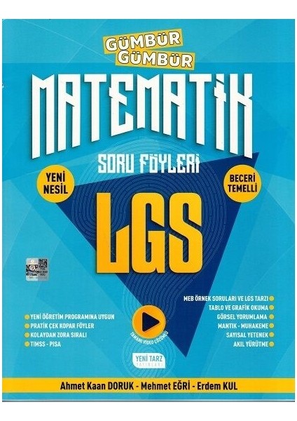 8. Sınıf LGS Matematik Gümbür Gümbür Soru Föyleri - Ahmet Kaan Doruk