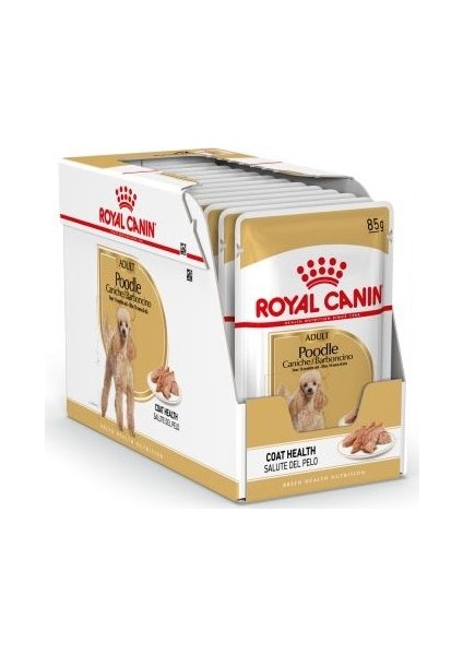 Poodle Yetişkin Pouch Yaş Köpek Maması 85 gr 12'li