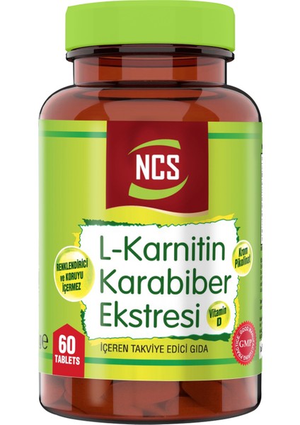 Karabiber Extreli L-Carnitine 60 Tablet