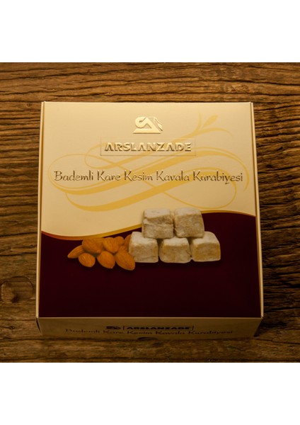 Kavala Kurabiyesi Kare Kesim 970 gr modelleri