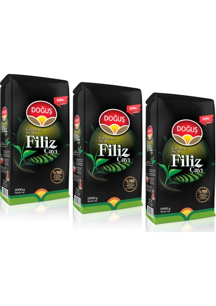Filiz Çay 1 Kg x 3 Adet