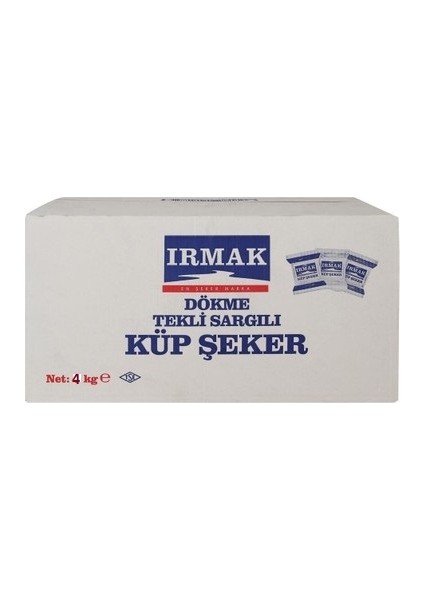 Tek Sargılı Küp Şeker 4 kg