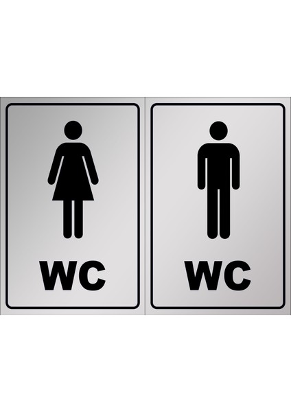 Wc Kapı Isimliği