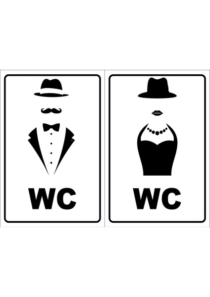 Wc Kapı Isimliği