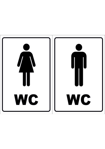Wc Kapı Isimliği