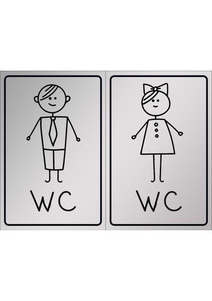 Wc Kapı Isimliği