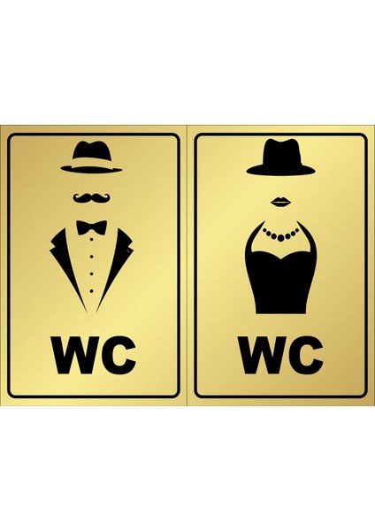 Wc Kapı Isimliği