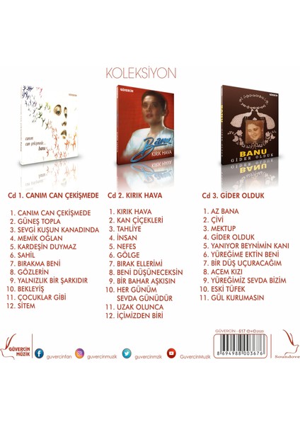 Banu Kırbağ - Koleksiyon - 3'lü Cd fiyatları