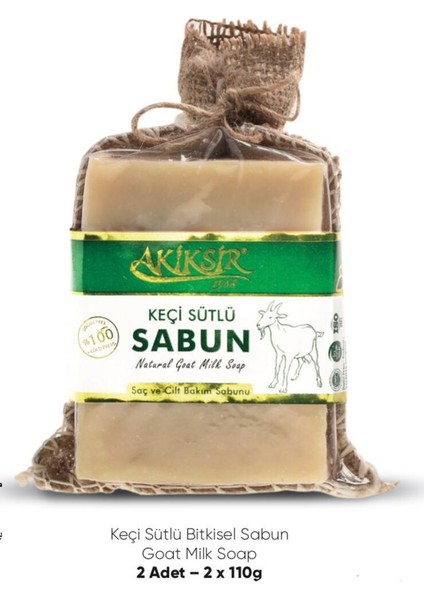 Keçi Sütlü Sabun 4 Adet 220 gr