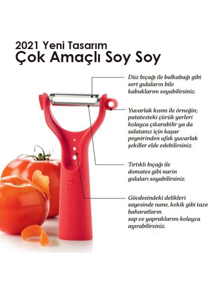 Soy Soy - Meyve Sebze Soyacağı - Tupperware