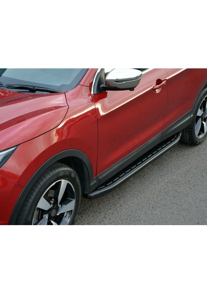 Nissan Qashqai Proside Yan Basamak Siyah 2014-2021 Arası modelleri