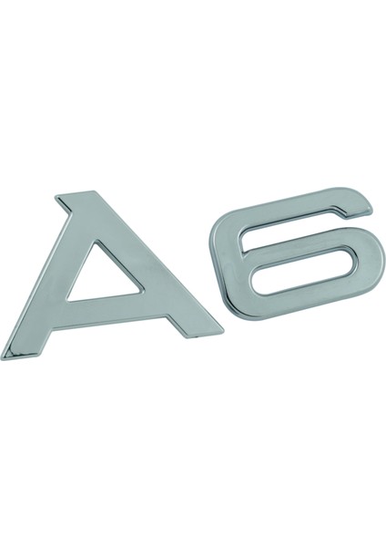 A6 Bagaj Yazısı Krom 4F0853741