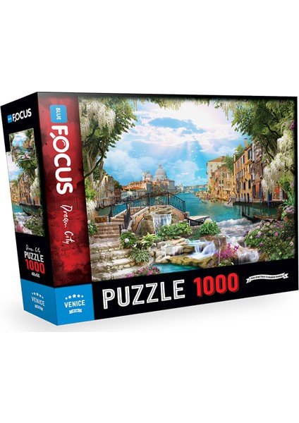 Blue Focus 1000 Parça Puzzle - Venedik