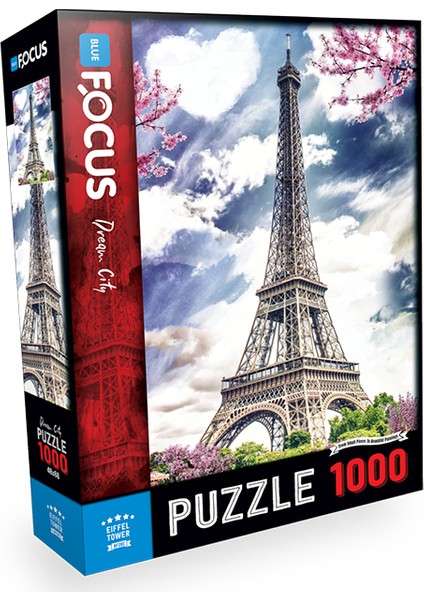 1000 Parça Puzzle - Eyfel Kulesi