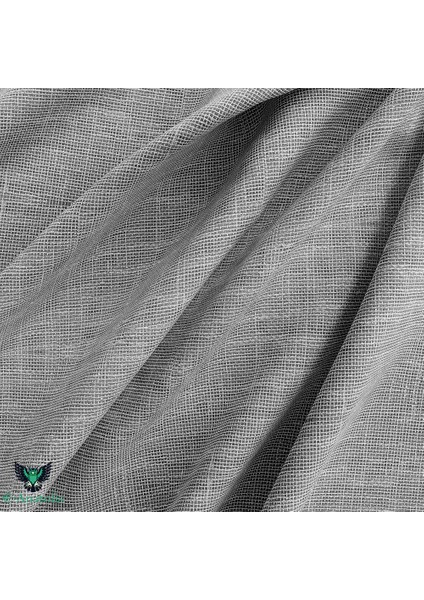 Anatolia Home Keten Düz Tül Perde Pilesiz Gri modelleri