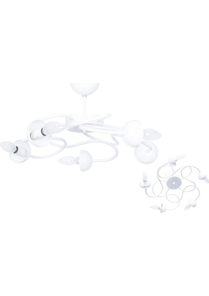 Nidaa 5'li Avize Beyaz