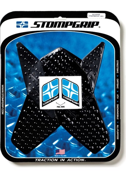 Strretbike Kit Volcano Black Depo Pad