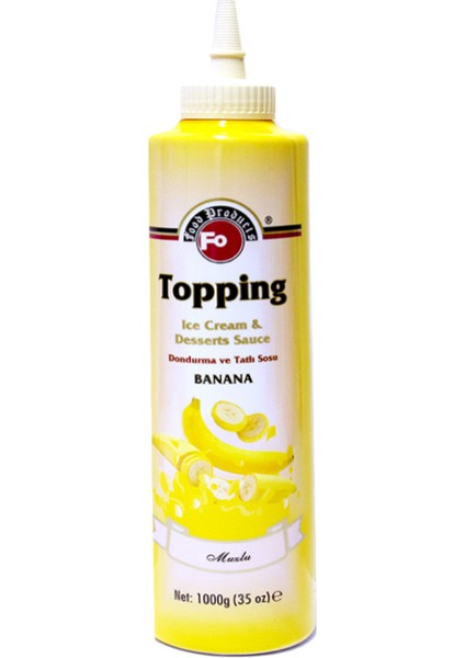 Muz Topping Sos 1 kg