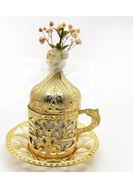 Damat Kahve Fincanı TEPSISI BEYAZ 54182