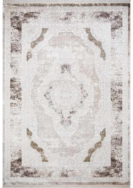 Angora Halı Queen 9478P Bej/Kahverengi