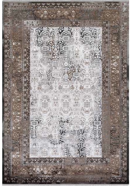 Angora Halı Verano 9365B Gri/Kahverengi