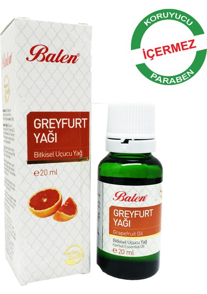 Greyfurt Yağı 20 ml x 2li