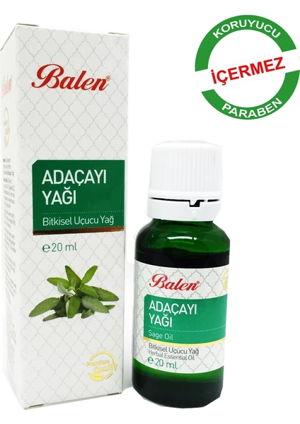 Adaçayı Yağı(Acı Elma) 20 ml * 2