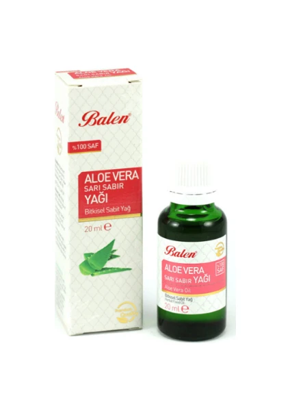 Aloe Vera–sarı Sabır Yağı 20 ml