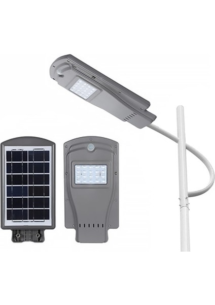 20W Solar Dış Mekan LED Armatür Lamba