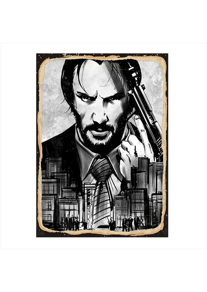 John Wick Modern Mdf Tablo