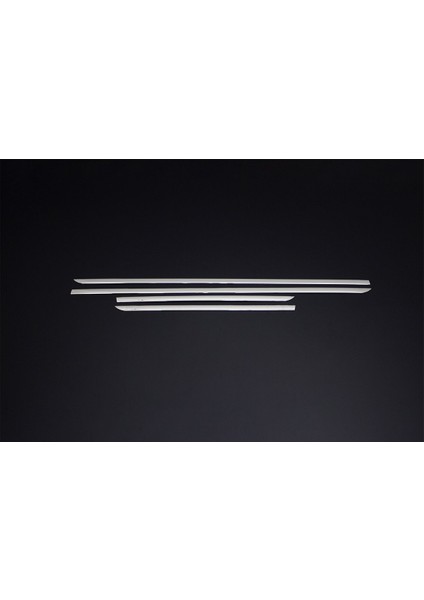 Omsa VW Polo AW Krom Yan Kapı Çıtası 4 Parça P.Çelik 2017 ve Sonrası