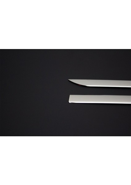 Omsa VW Polo AW Krom Yan Kapı Çıtası 4 Parça P.Çelik 2017 ve Sonrası modelleri