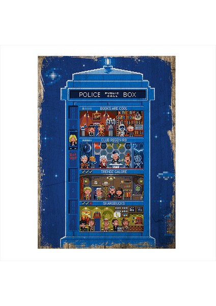 Police Box Mdf poster