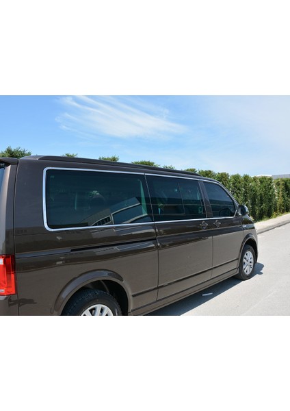 VW T6.1 Transporter Krom Cam Çerçevesi 14 Parça Tek Sürgü (Kısa Şase) 2020 ve Sonrası