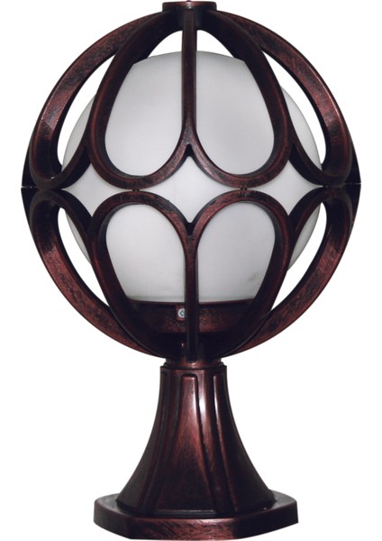 Set Üstü Çiçek Bahçe ve Dış Mekan Aydınlatma Armatürü Bakır Rengi fiyatları