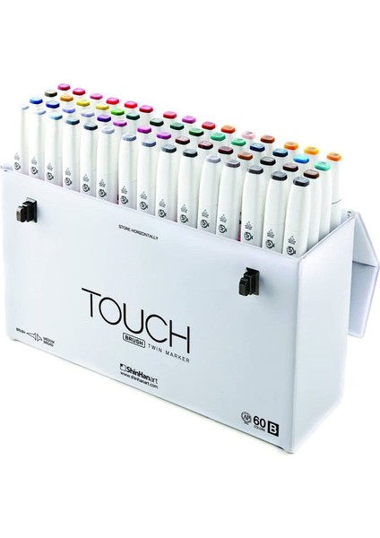 Twin Brush Marker Fırça Uçlu Marker Seti 60 Renk Set B