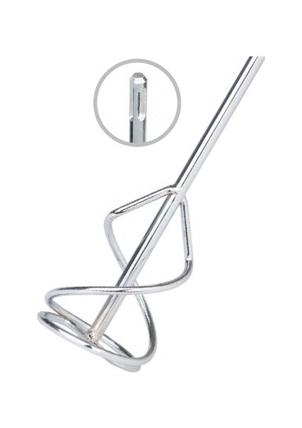 Sds Boya Karıştırıcı 100MM Yuvarlak Sarım