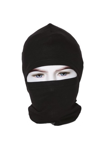 Siyah Termal Kar Maskesi