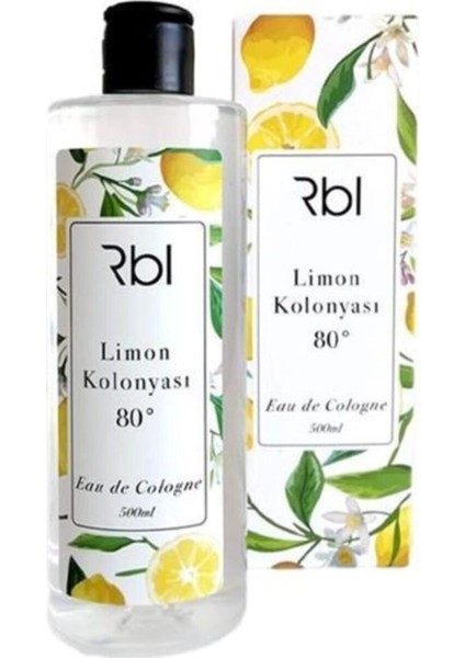 Kolonya 3'lü Limon Kolonyası Seti 80 Derece 500 ml 8691226637532 3 Adet fiyatları