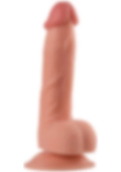 Lilitu Shop 21 cm Realistik Vantuzlu Dildo Penis