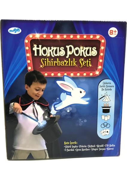 Mega Oyuncak Hokus Pokus Sihirbazlık Seti