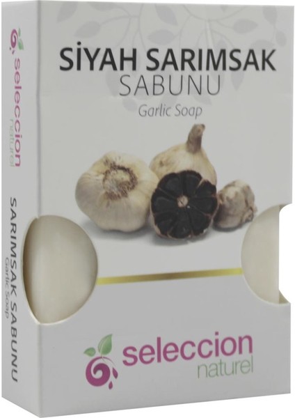 Naturel Siyah Sarımsak Sabunu 100 gr