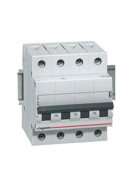 Trifaze Nötr Kesmeli 4X10A C Tipi Otomatik Sigorta 6ka 403703